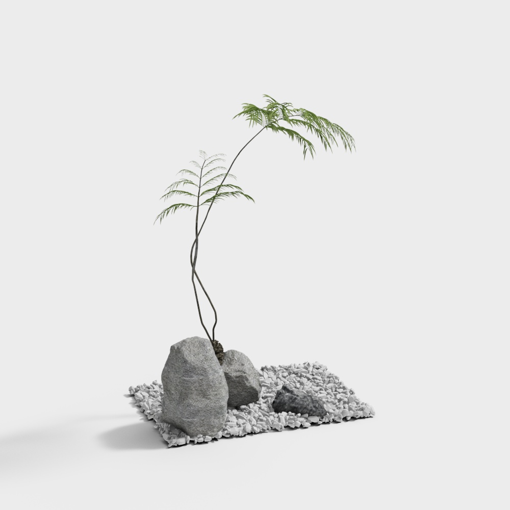 현대 다도 원경 장식