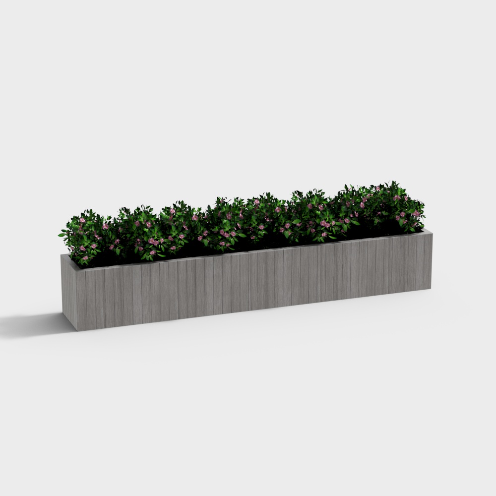 Modern Flower Bed
