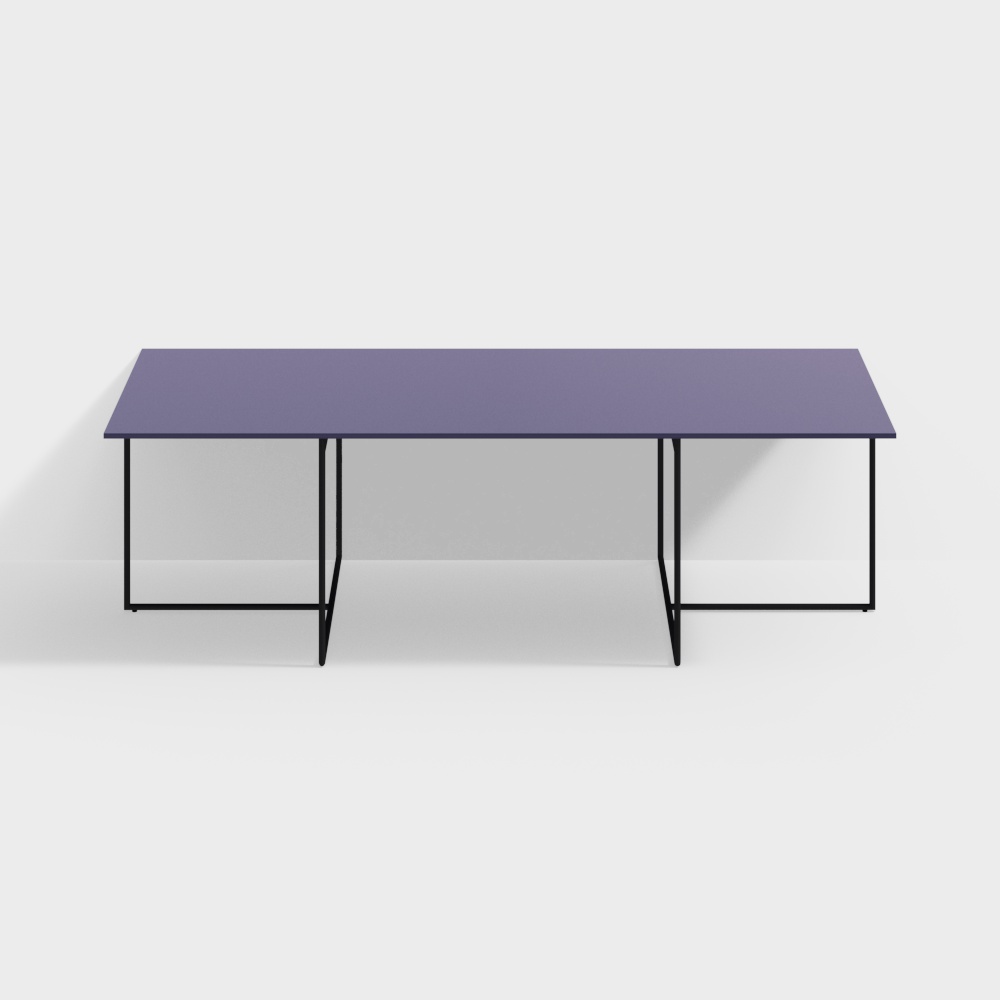 Urban Long Table 3D model