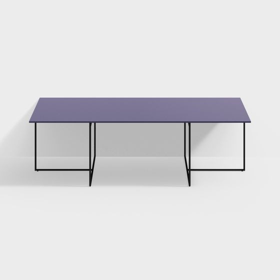 Urban Long Table 3D model