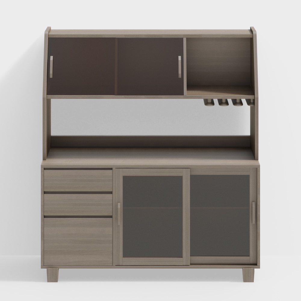 Shifan Dining Side Cabinet DG102 # Wine Rack