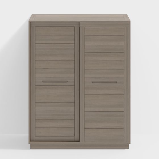 City Window Cabinet 3D model