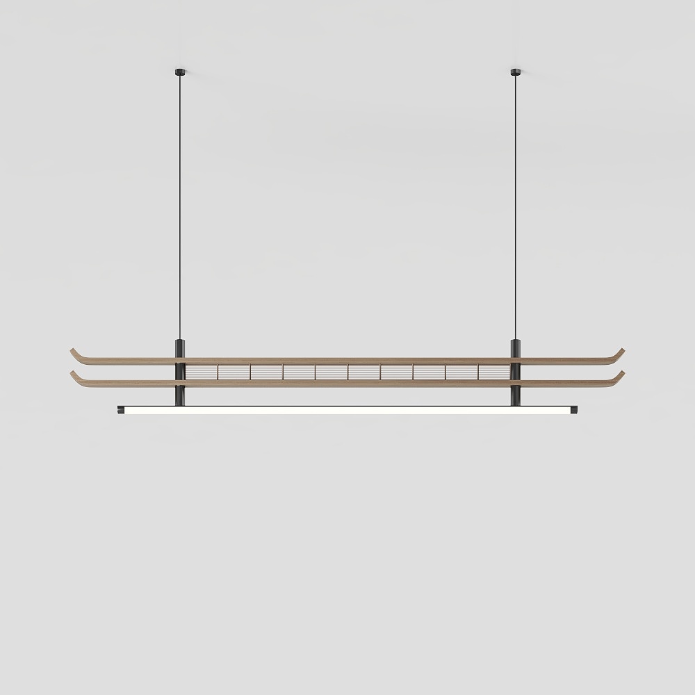 中華風の書斎用シャンデリア