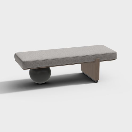 Unique Floating Chair 3D model for Modern Interiors