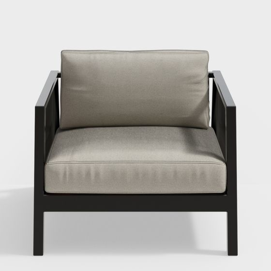 Urban Sofa Chair 3D model for Modern Spaces