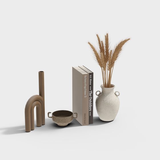 Tranquil Countryside Corner 3D model