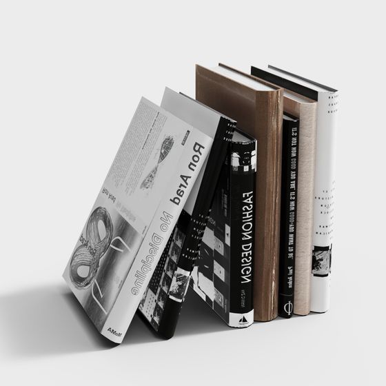 Ornamento Libreria in Stile Industriale