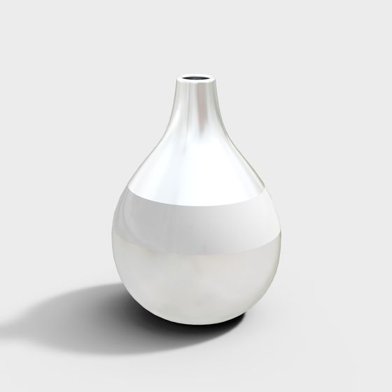 Sleek Streamlined Vase 3D model