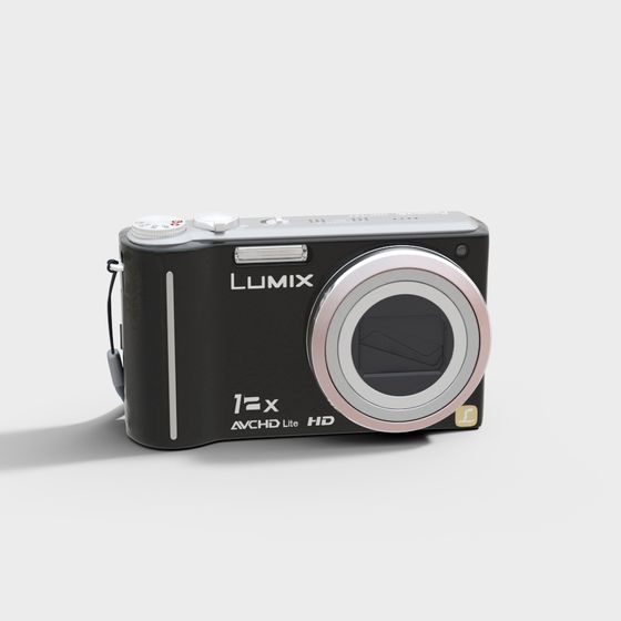 Panasonic Lumix Low-Poly 3D Model