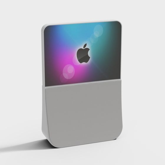 Futuristic Low Poly Device 3D model