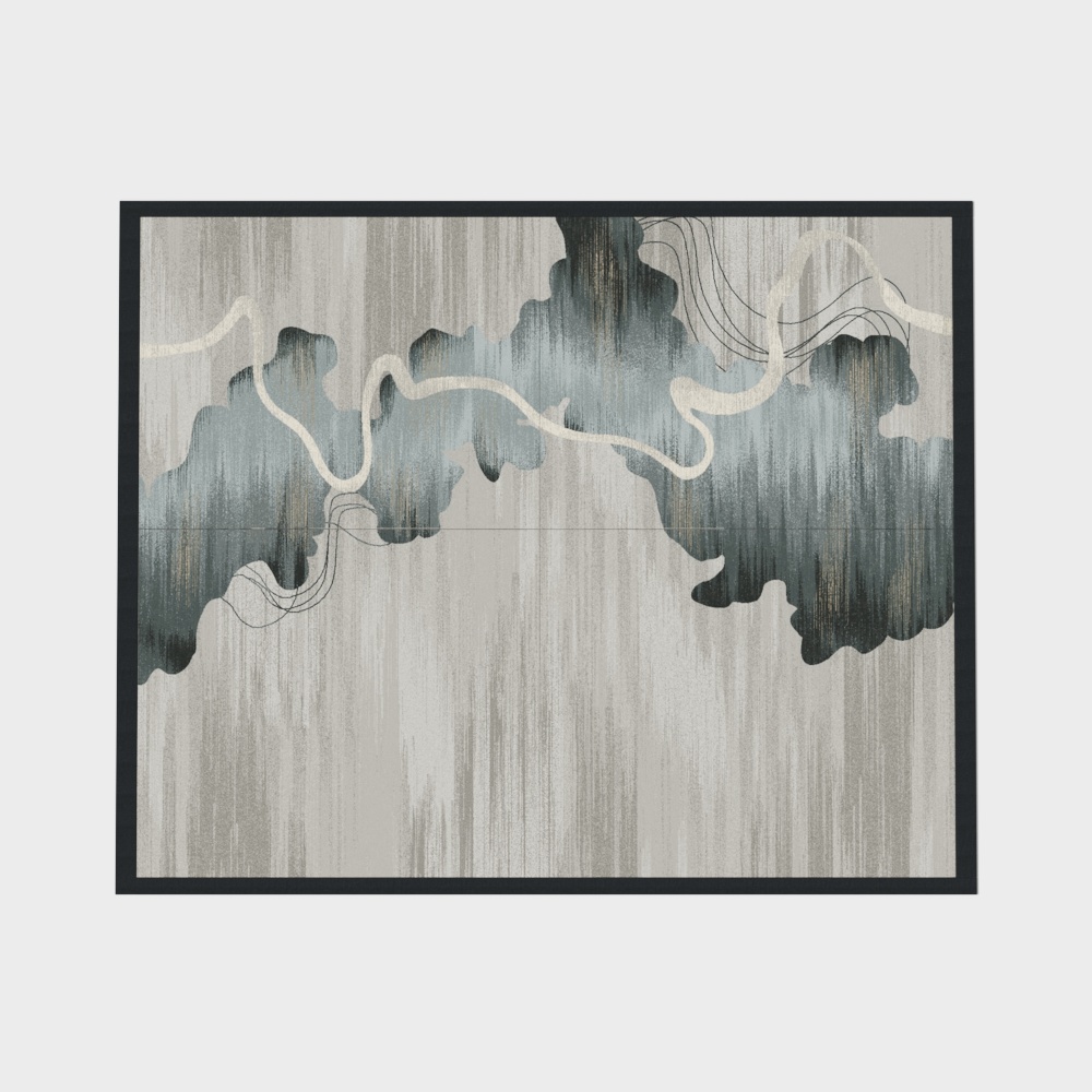 Modern Minimalist Tea Room Carpet