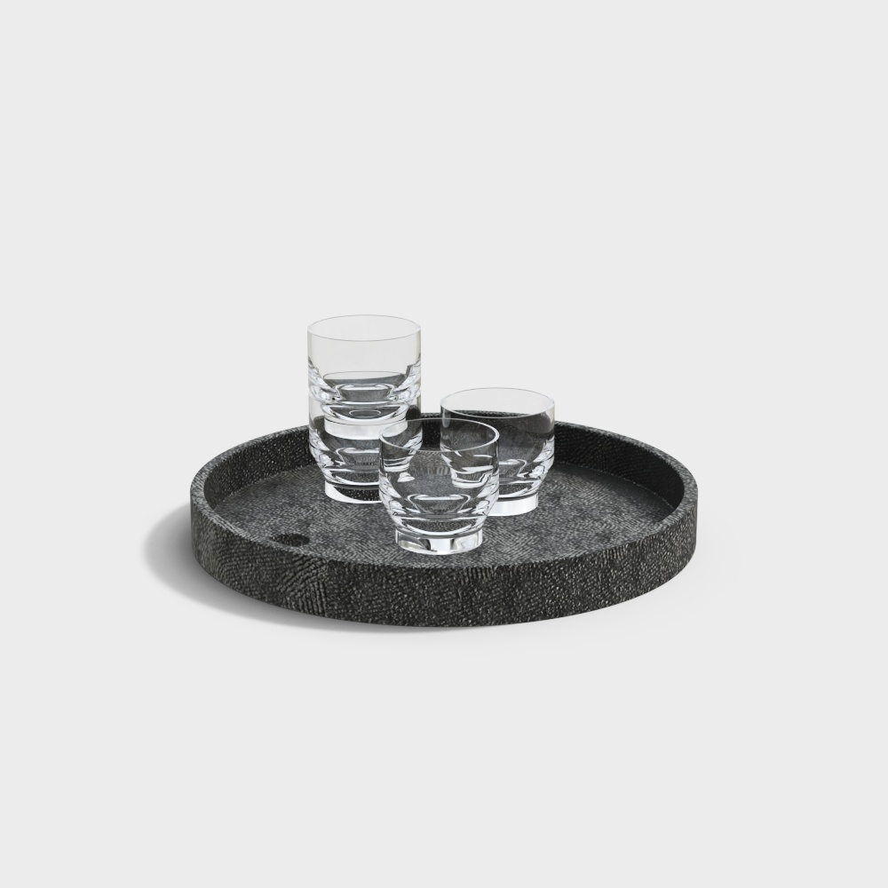 ガラスカップの飾り