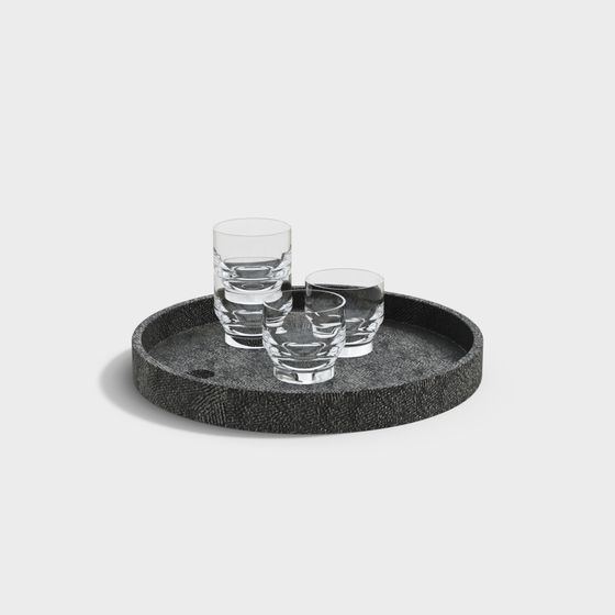 ガラスカップの飾り