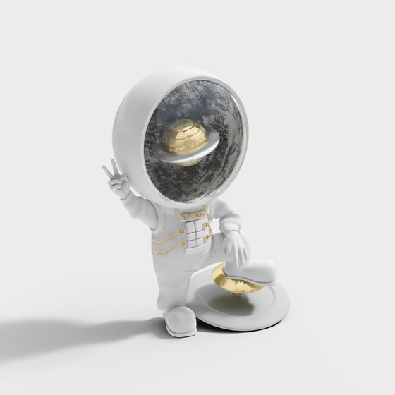 Cosmic Explorer 3D model