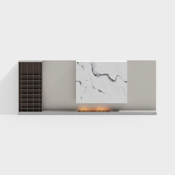 Urban Art Wall 3D model