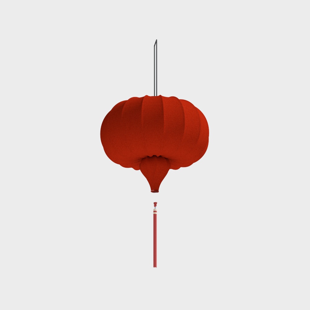 Red Lantern 3D model