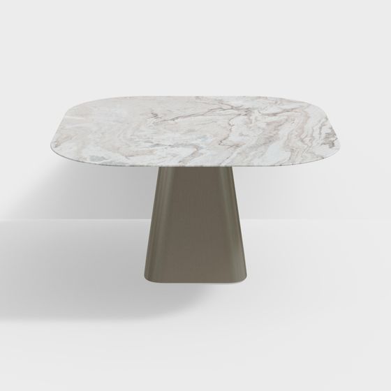 Cloud Shadow Dining Table 3D model
