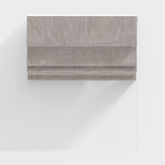 Stylish Soft Sheer Curtain 3D model