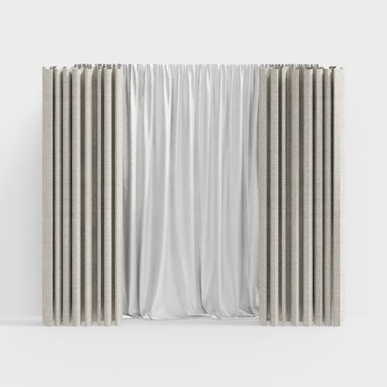 Tende in tessuto semplici