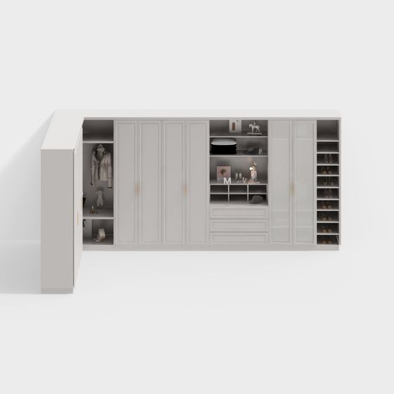 Tủ đồ kiểu Mỹ