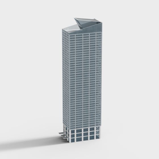 Stunning Skyscraper 3D Model Design