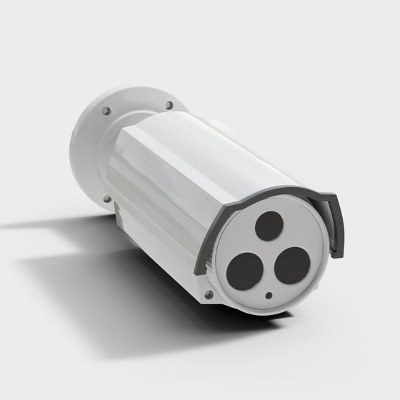 Low Poly Surveillance Camera 3D model