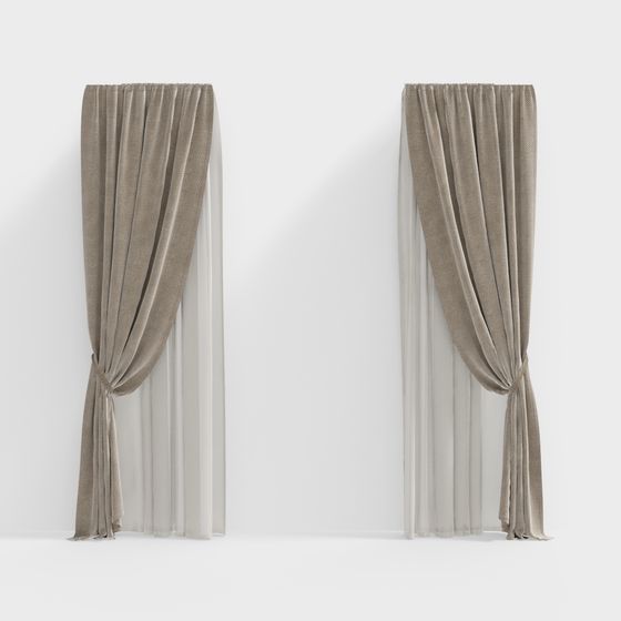 Tende in Tessuto Stile Europeo