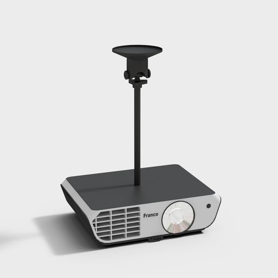 Stylish Franco Projector 3D model