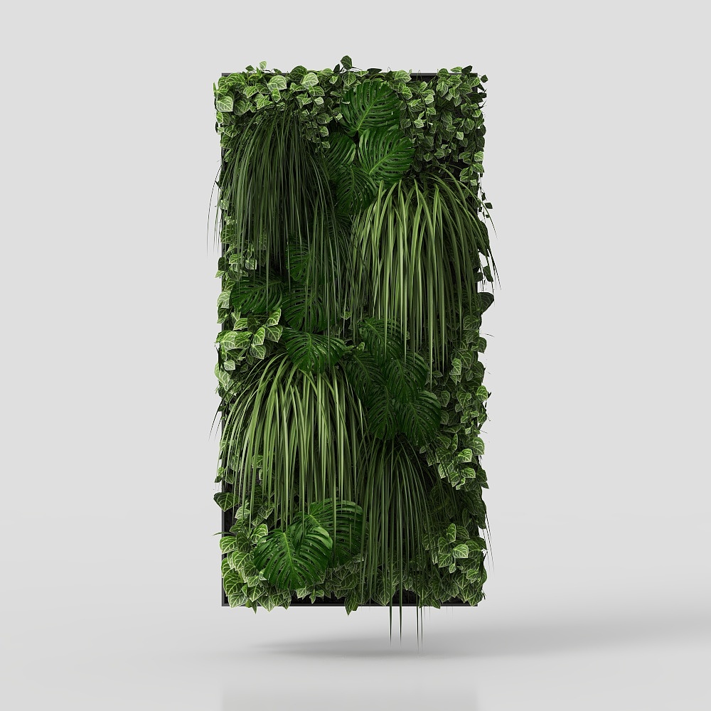 Modern Green Plant Wall