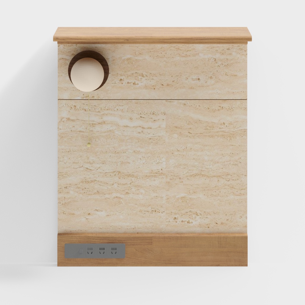 每個家裝家具 - 秋黃昏吧檯 - 櫻桃木懸掛櫃