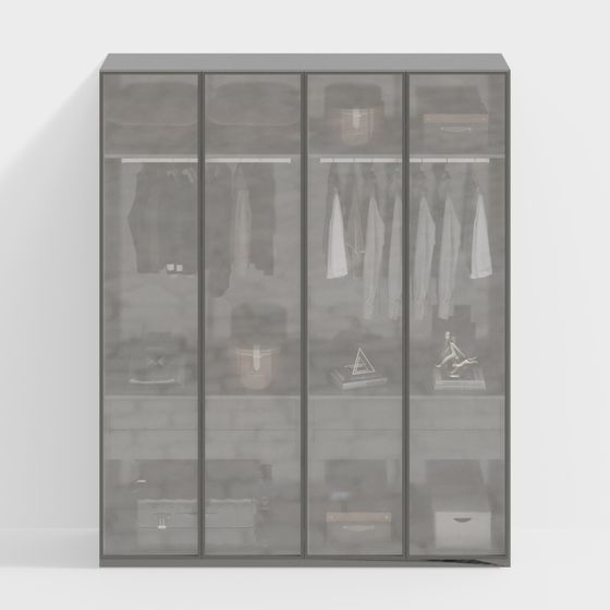 Glass Wardrobe
