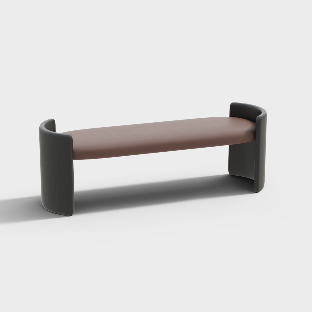 Lunga panca da tè per sala da tè in stile cinese