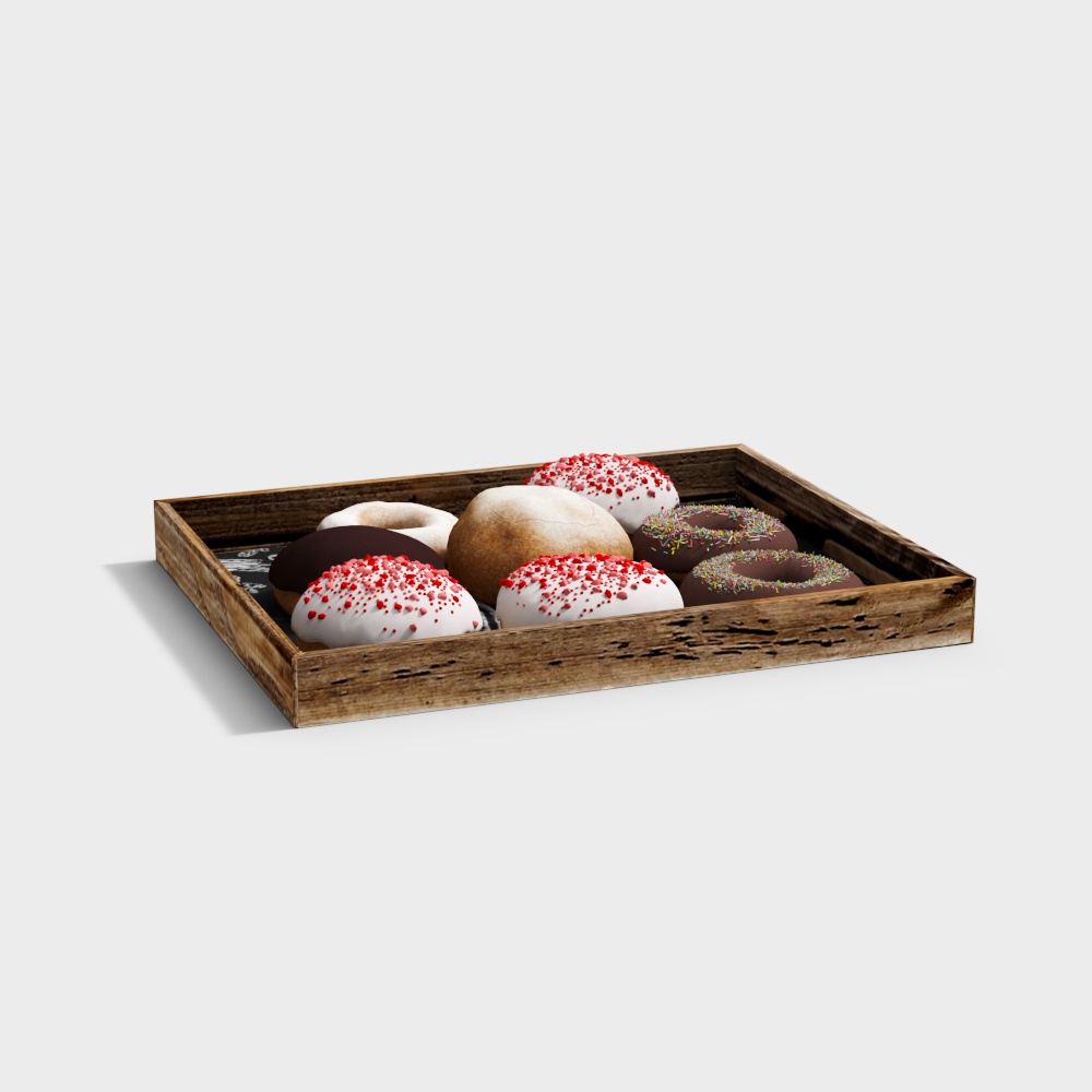 Delightful Donuts 3D model