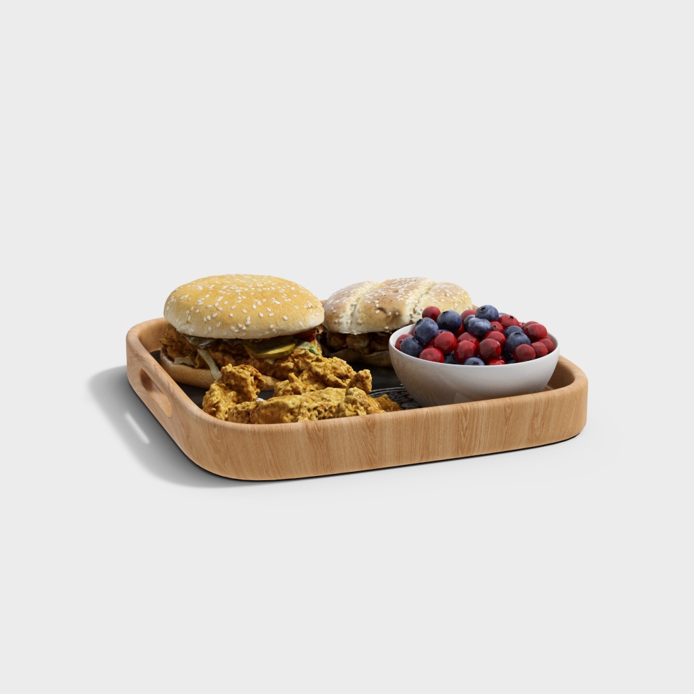 Fried Chicken Hamburger