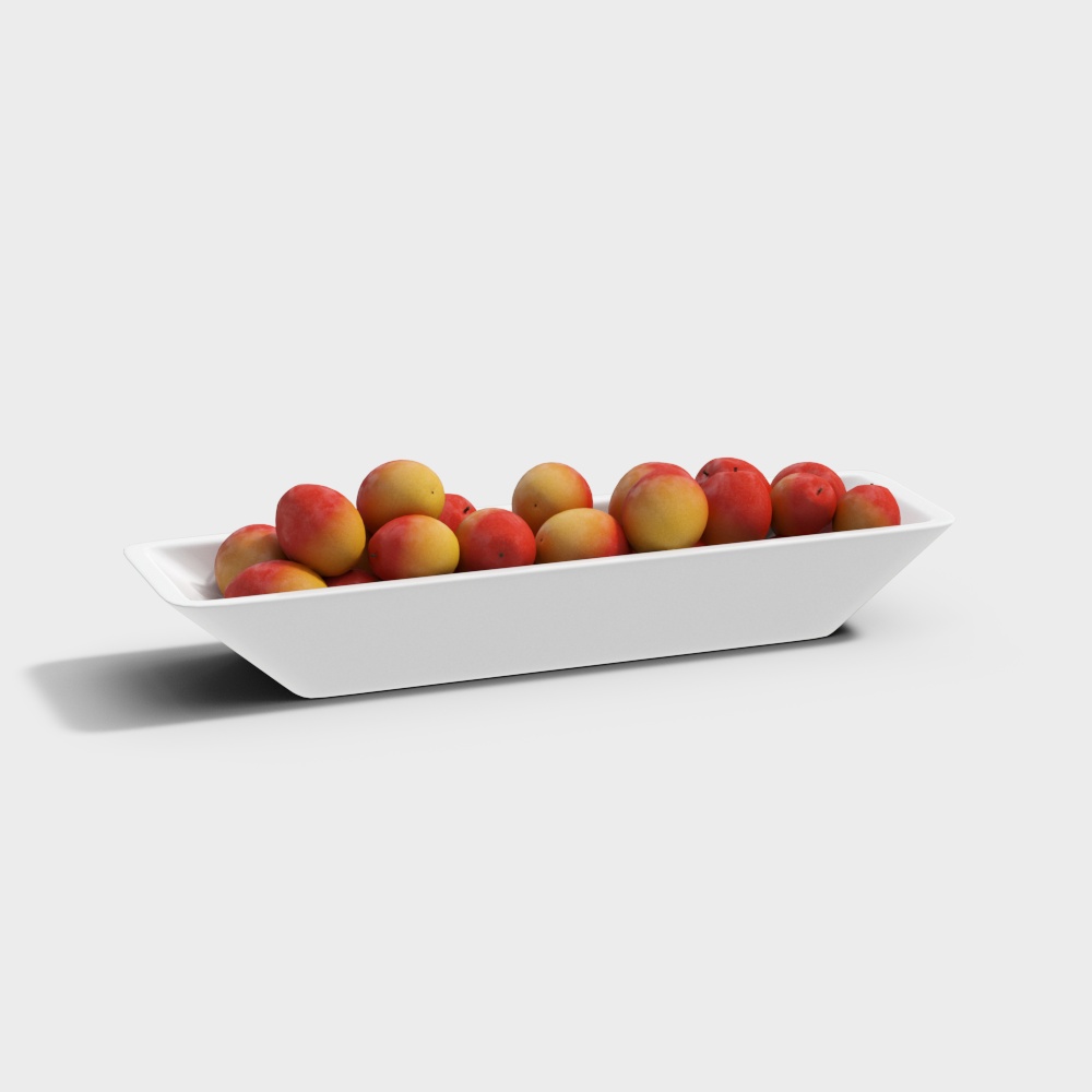 Lychee Fruit Plate Ornament
