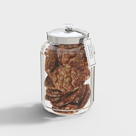 Snacks Secos en Tarro de Vidrio