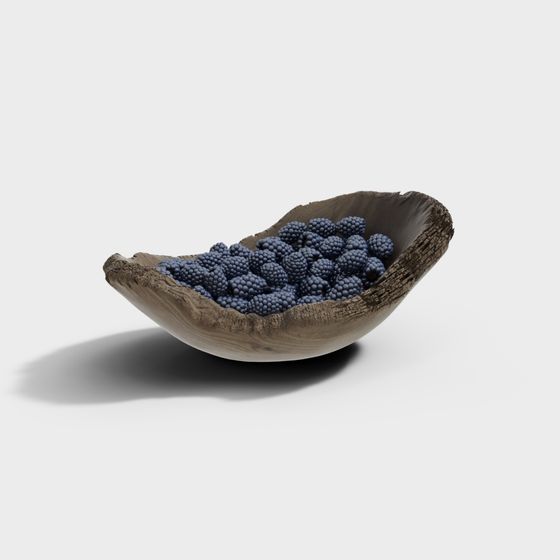 Mulberry Fruit Plate Ornament
