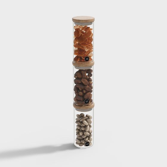 Low Poly Stylish Storage Jar 3D model