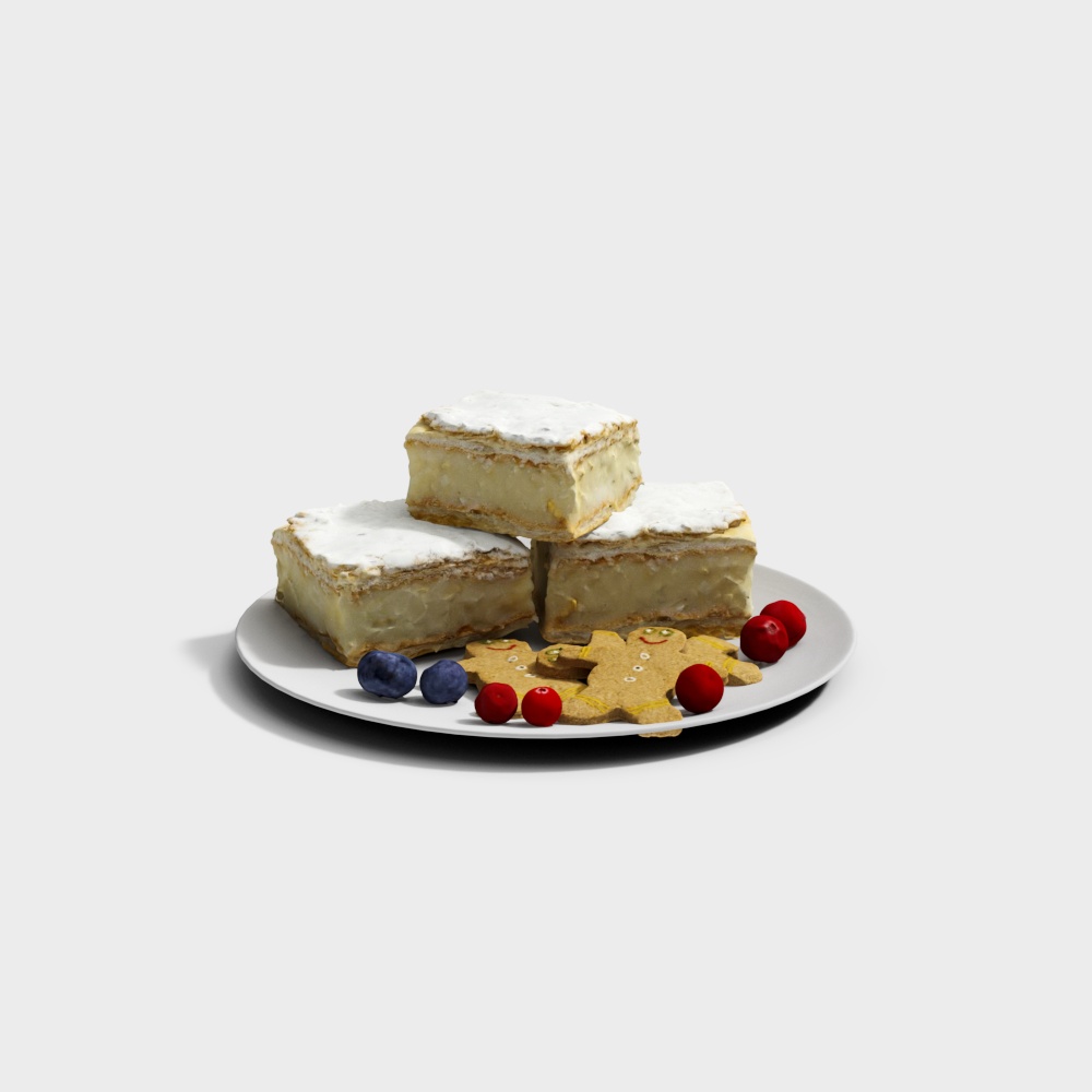 Sweet Dessert Feast 3D model