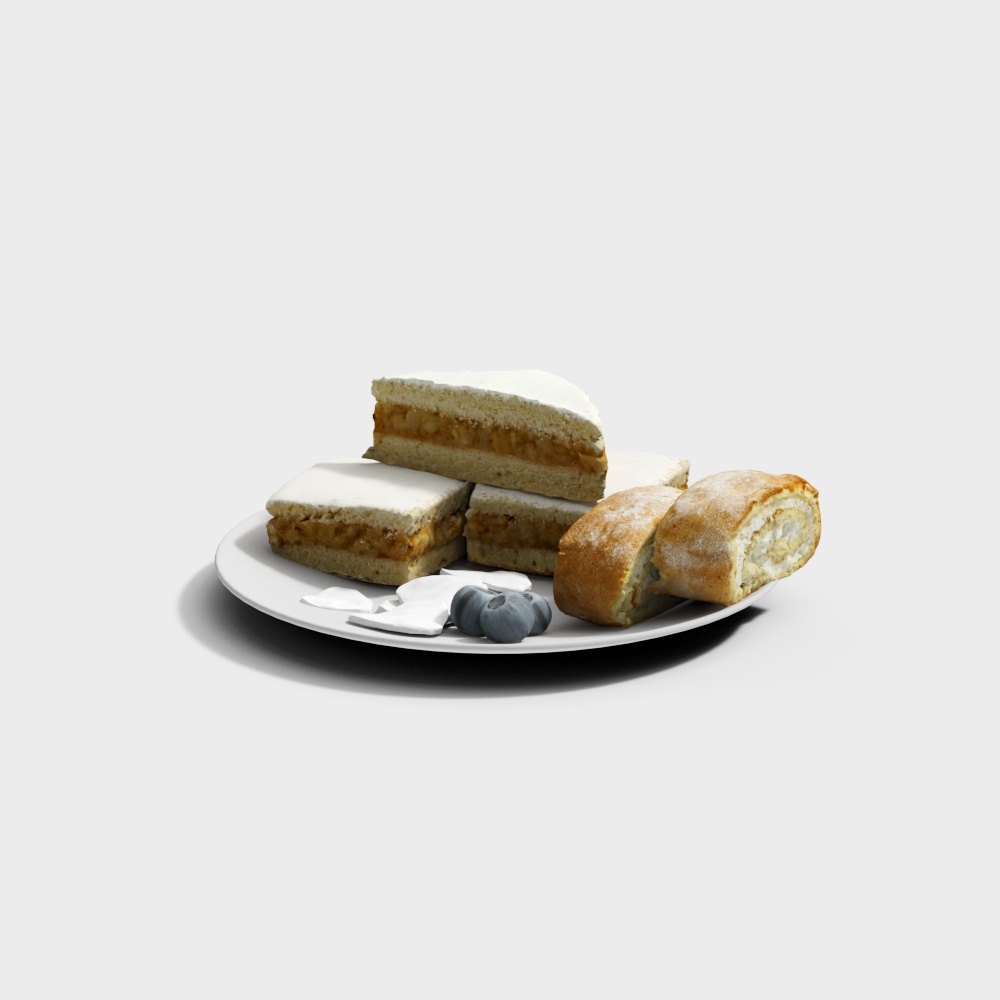 Afternoon Tea Time 3D Model
