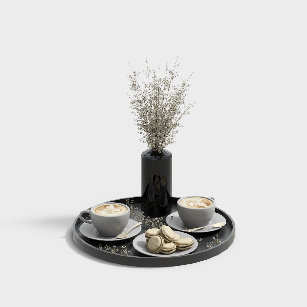 Combinazione di Biscotti e Caffè