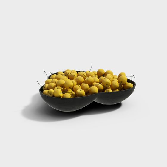 Cherry Bowl 3D model for Creative Projects