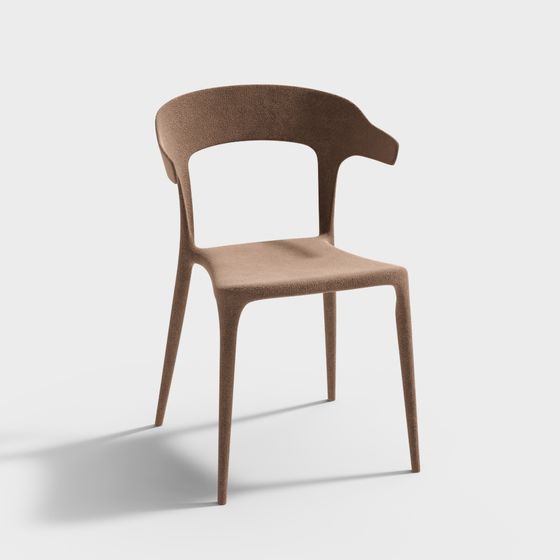 Stylish Low-Poly 3D Chair Model for Modern Aesthetics