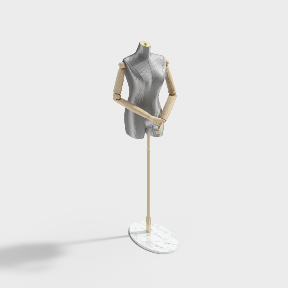 Modern Shopping Mall Half-Body Model Copy