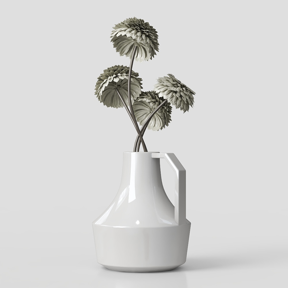 Green Plant Ornament Flower 47