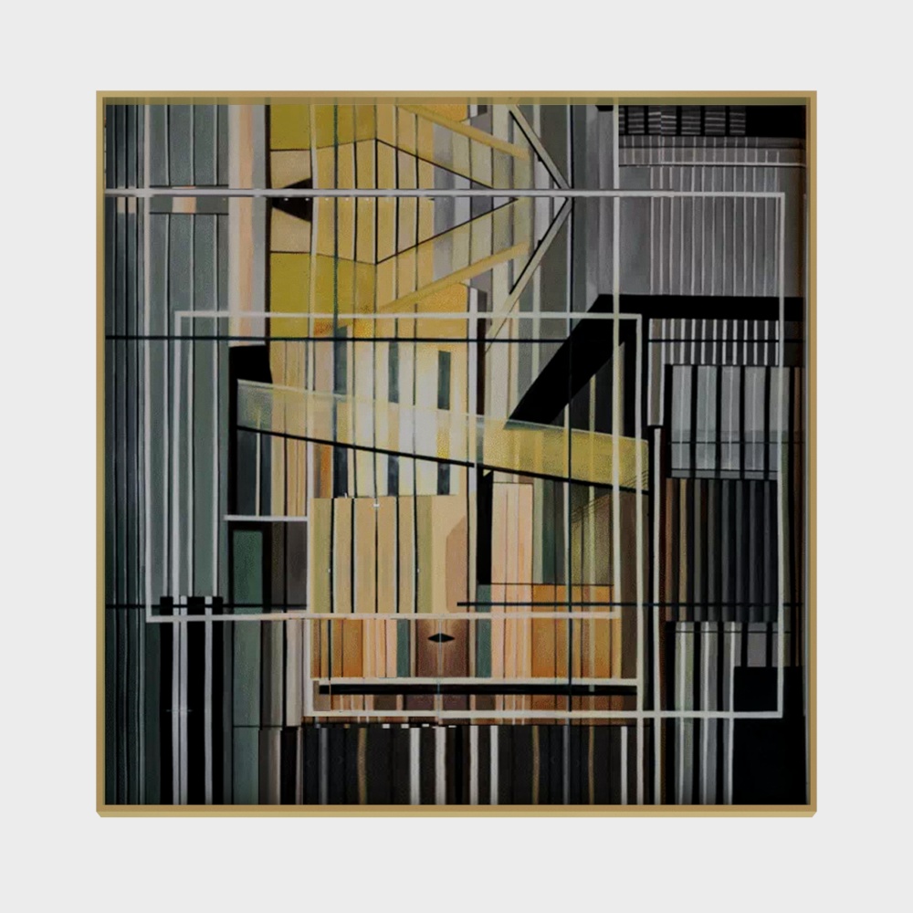 Art Mural de Luxe Léger Moderne