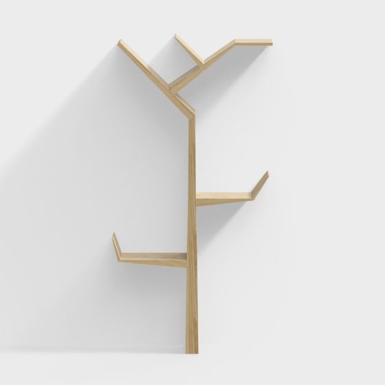 Tree Shelf 3D model