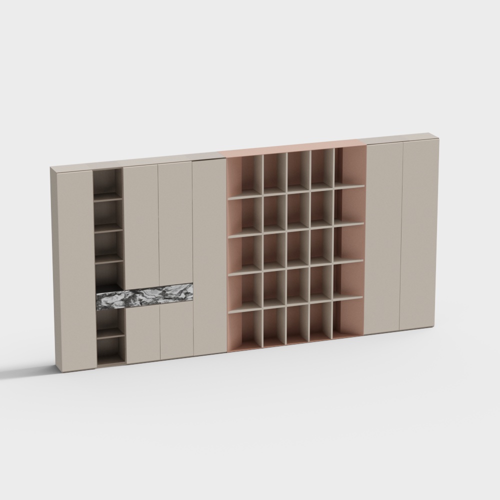 Credenza di tè in stile cinese moderno