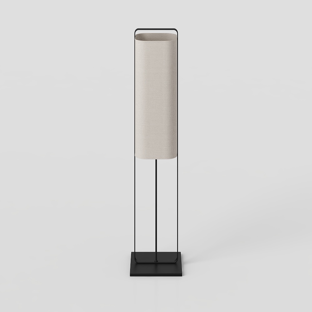 新中式茶室フロアランプ