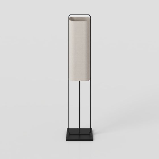 新中式茶室フロアランプ